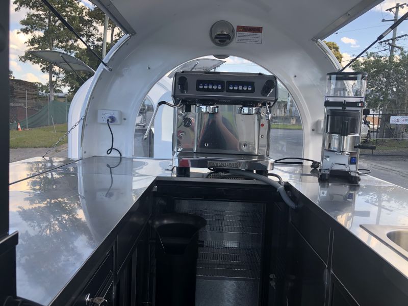 Mid Coffee Trailer « Coffee Trailer King